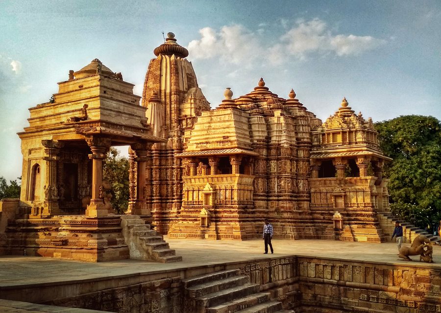Templi di Khajuraho in Madhya Pradesh