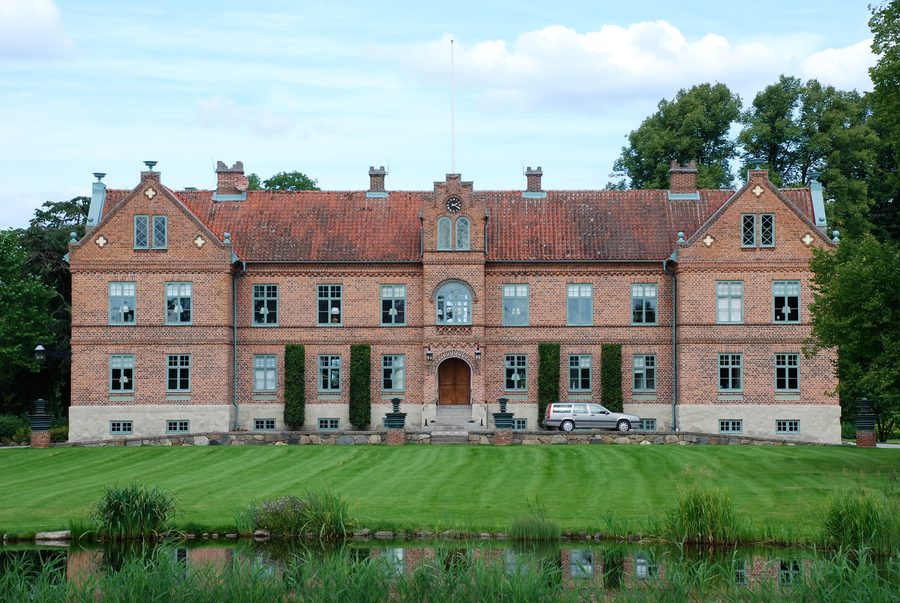 Esterno della casa padronale Hanaskogs slott