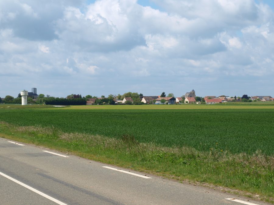 Veduta generale di Maisons, Eure-et-Loir