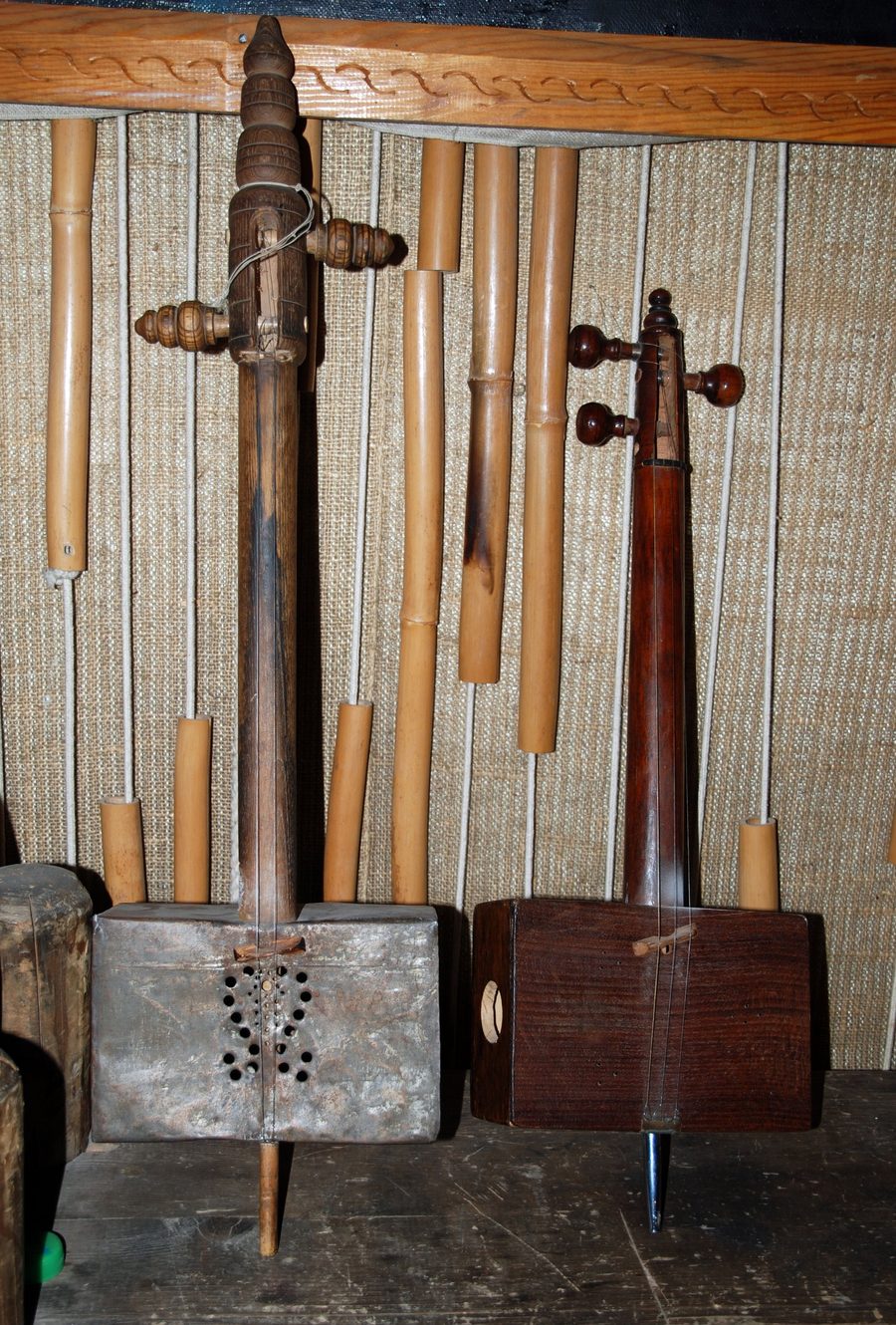 Ghaychak al Museo Gurminj degli Strumenti Musicali a Dušanbe, Tagikistan