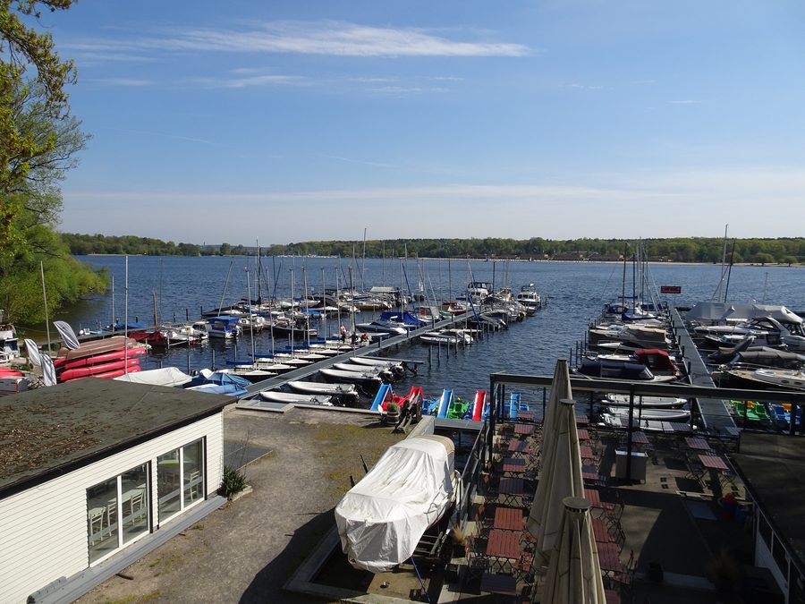 Porto sul Großes Wannsee a Berlino