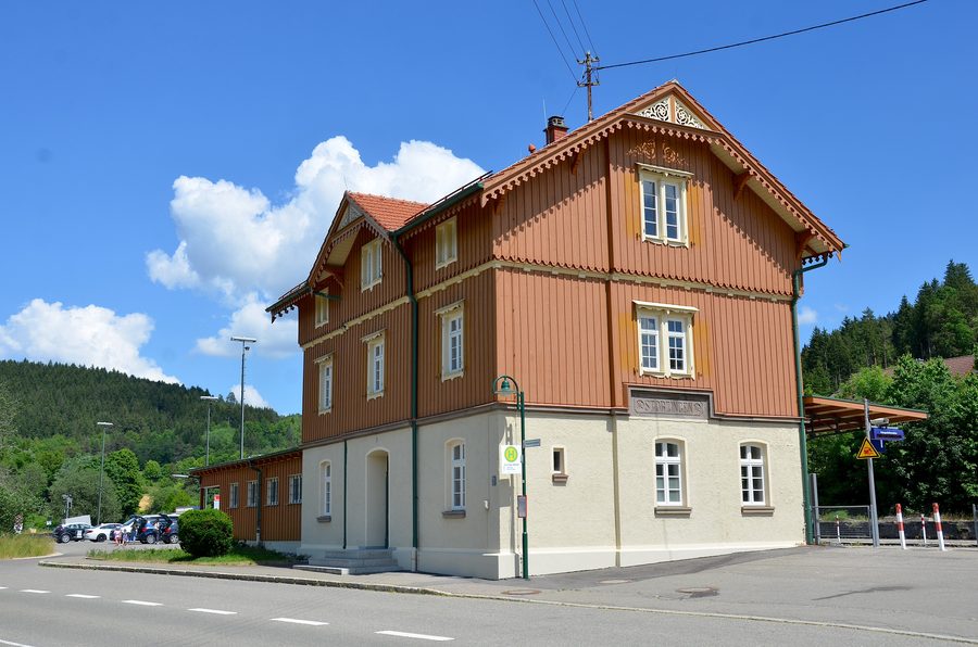 Stazione di Storzingen a Stetten am kalten Markt