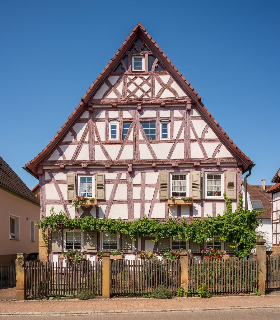 Casa a graticcio Haus Bartenbach in Hauptstraße 20 ad Auenstein
