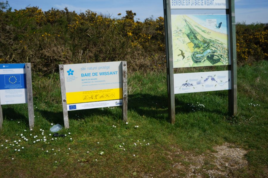 Sito naturale protetto della Motte du Bourg nel Parco naturale regionale dei Caps e Marais d’Opale, a Tardinghen
