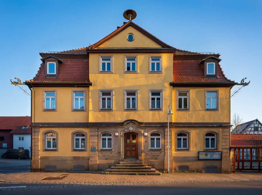 Ex municipio, la casa Keppler, in Hauptstraße 15 ad Auenstein